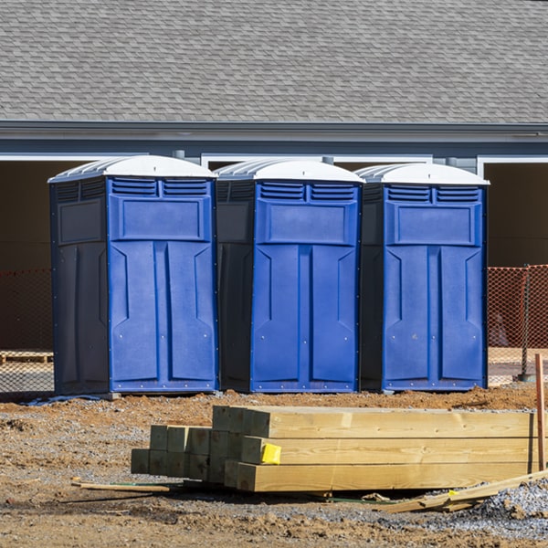 do you offer hand sanitizer dispensers inside the portable toilets in Lawrenceville